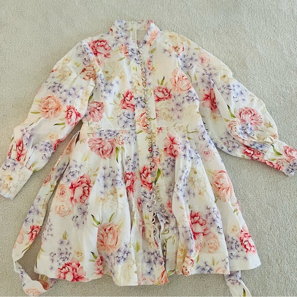 Zimmermann Mini Dress Size 2 - Picture 5 of 9